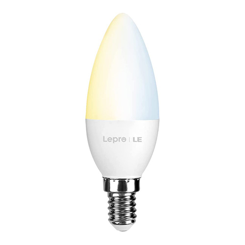Lepro WiFi Smart Candle Bulb E14 White
