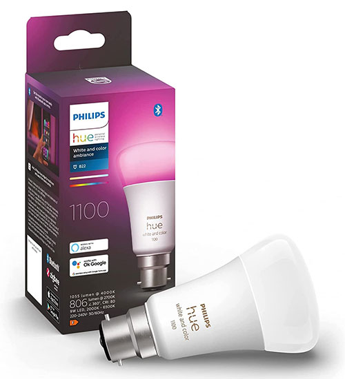 Philips Hue B22 Colour Smart Bulb
