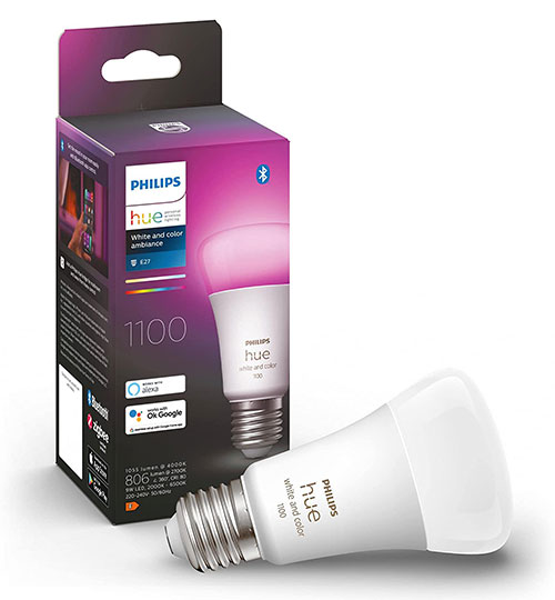 Philips Hue E27 Colour Smart Bulb