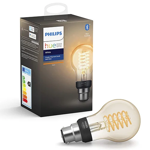 Philips Hue White Ambiance Filament A60 - B22 Smart Bulb
