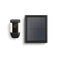Ring Spotlight Cam Pro Solar Black