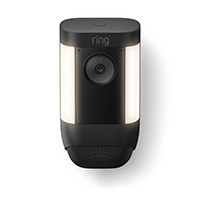 Ring Spotlight Cam Pro Wired Black